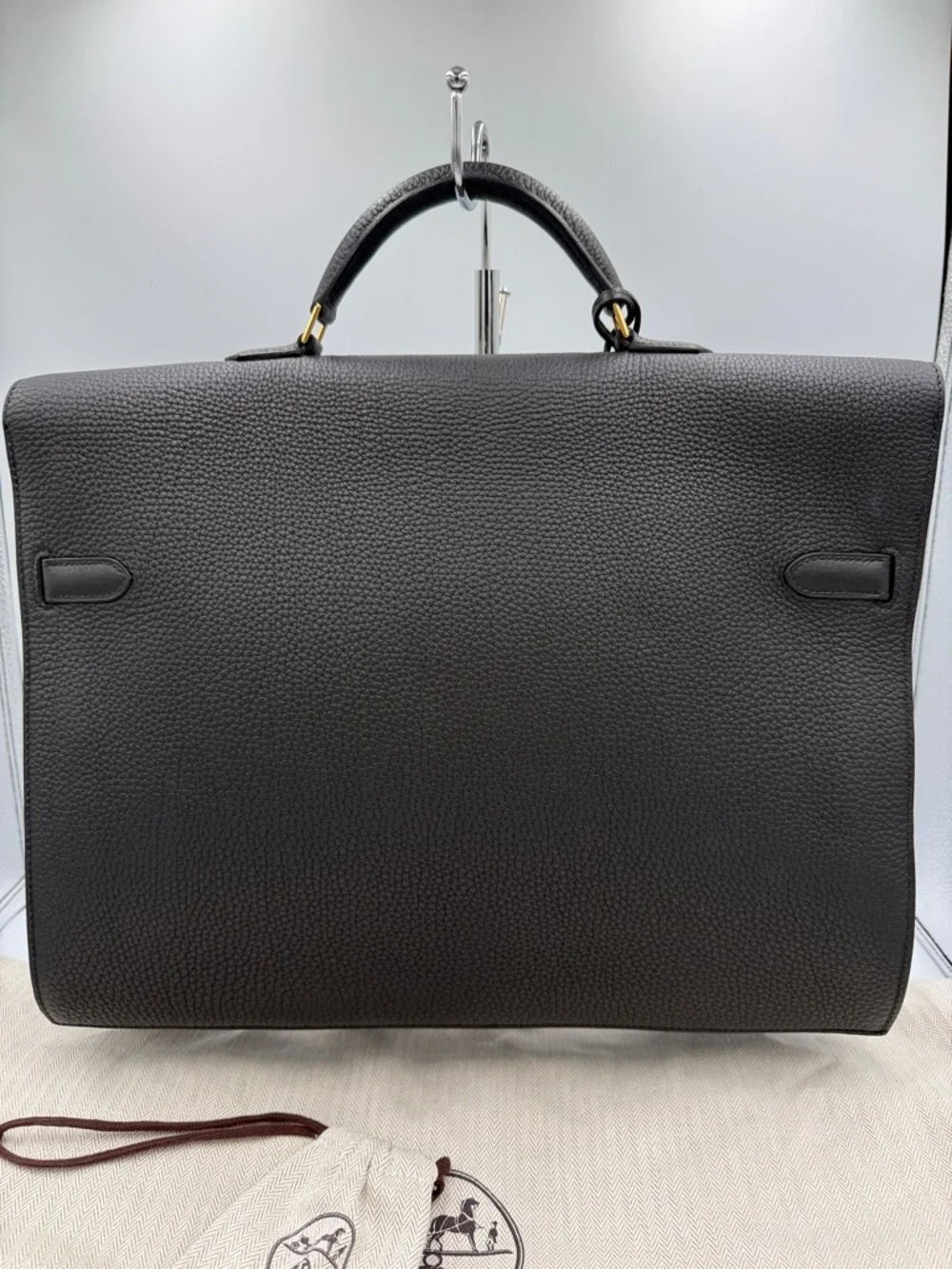 Hermes Kelly 38 HORSESHOE with Gold Hardware